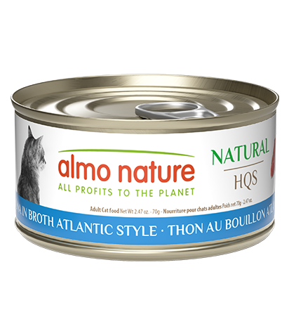 Natural HQS Tuna in broth Atlantic Style